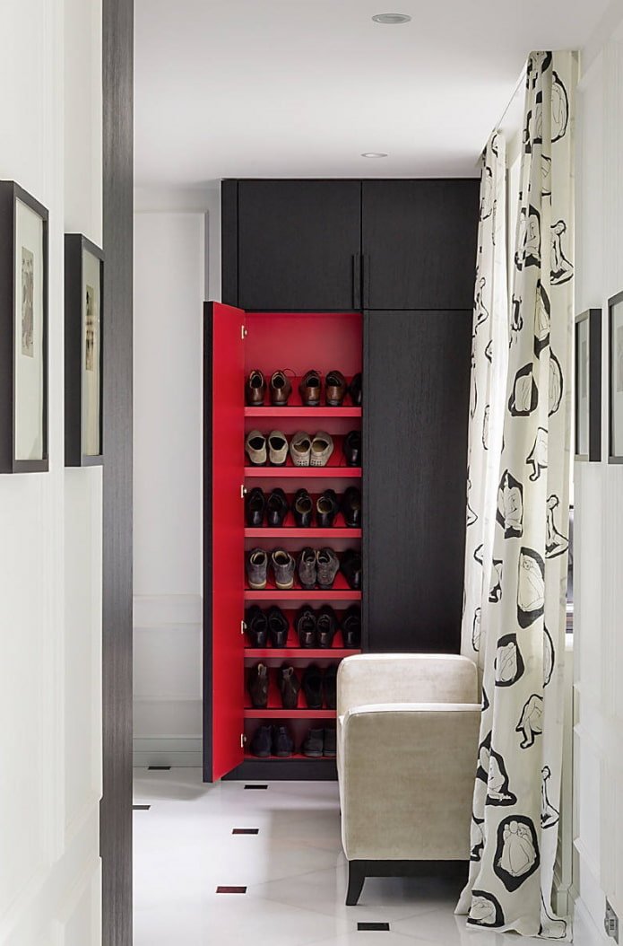shoes in the closet