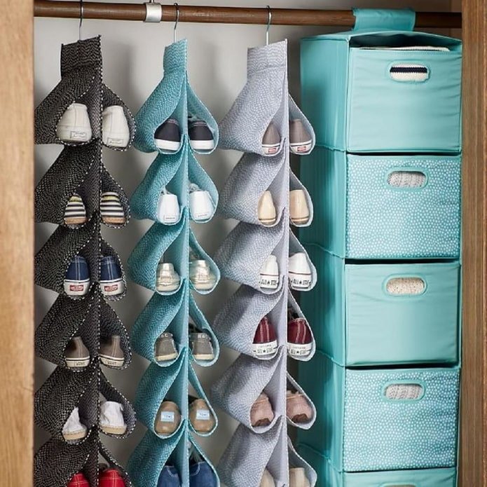 hanging fabric organizers