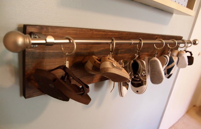 curtain rod with hooks
