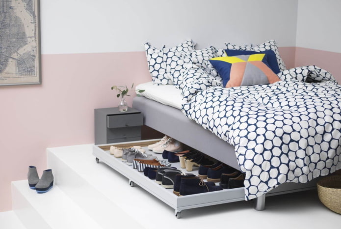 roll-out system under the bed
