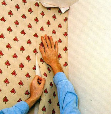 wallpaper pasting in corners