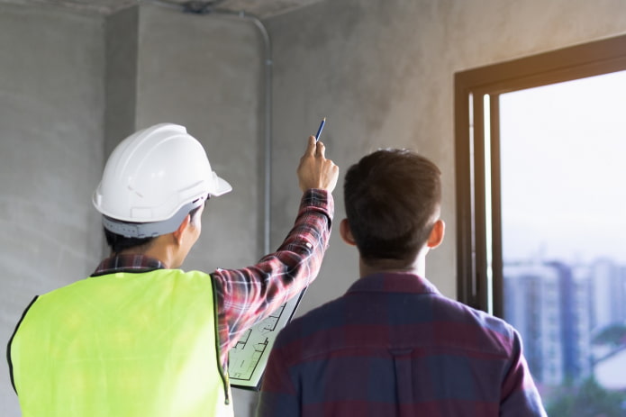 Meeting with the contractor