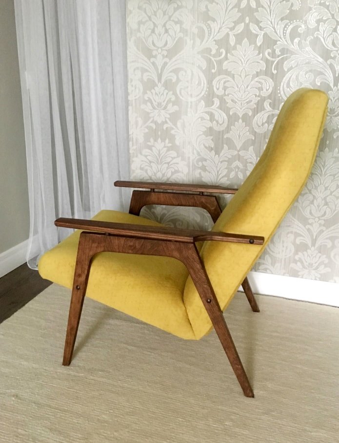 Restored Soviet armchair