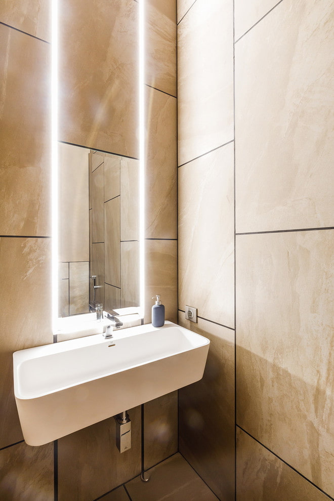 beige tile grout