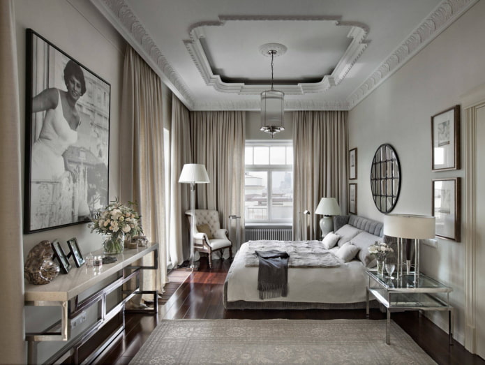 Elongated bedroom