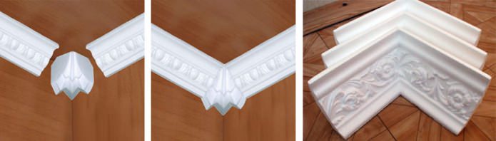 corners for ceiling plinth