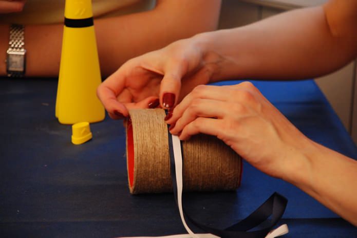adding ribbon