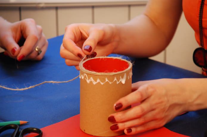 decorating with thread