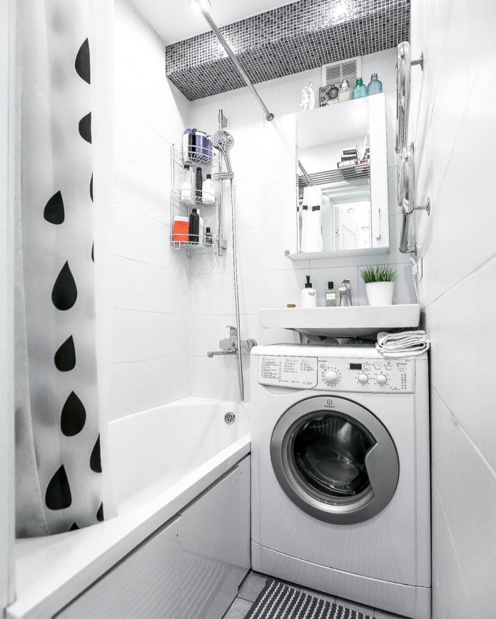 white bathroom