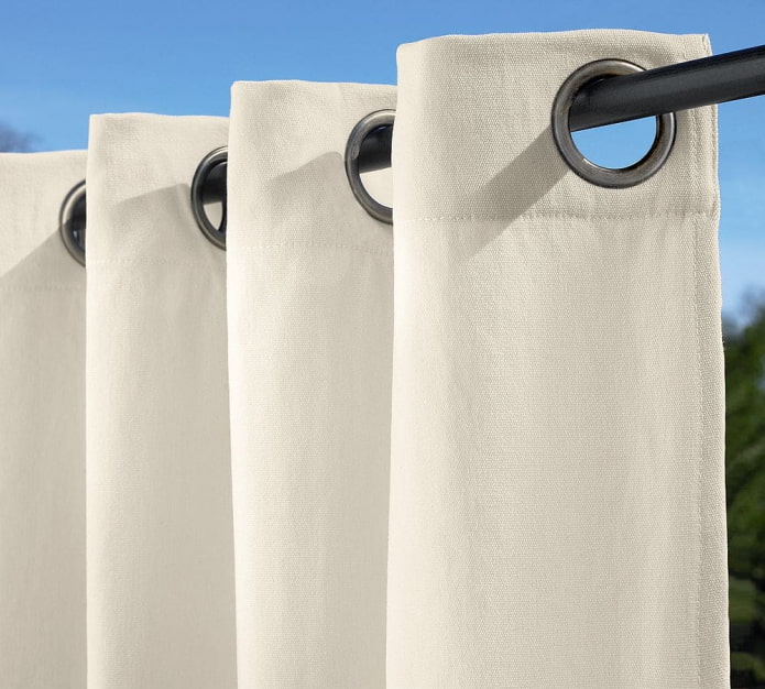 how to wash curtains with rings