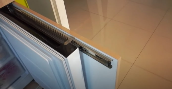build-in a regular refrigerator