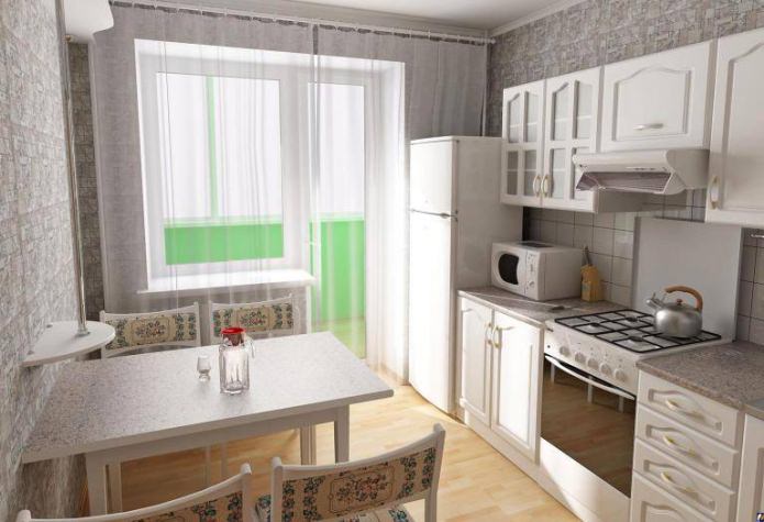 wallpaper design for a small kitchen