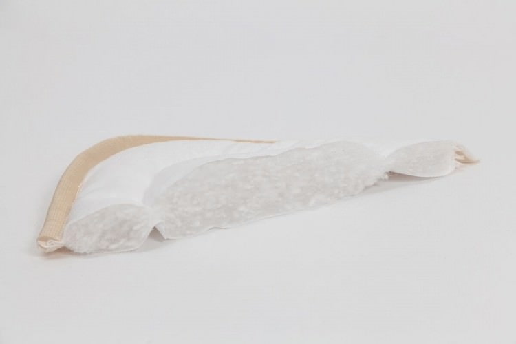 a blanket with cotton filling