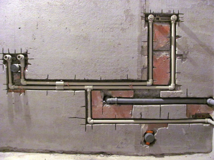 Concealed mounting grooves