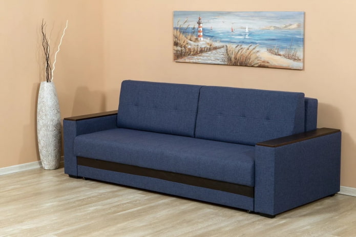 straight fold-out sofa