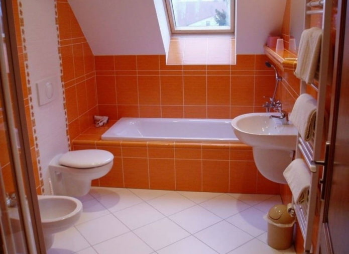 tiling the bathroom