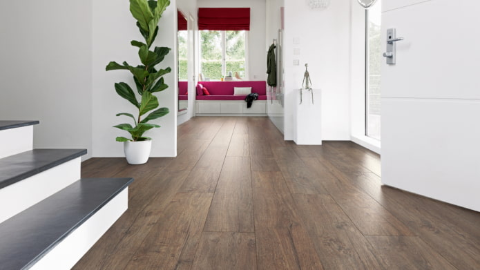 Hallway floor