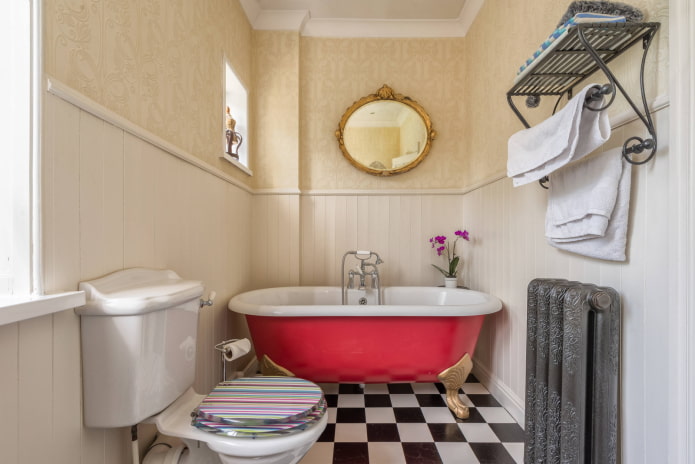 cast iron bathtub