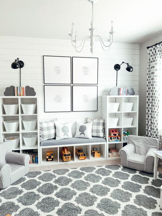 Kallax children's shelving unit