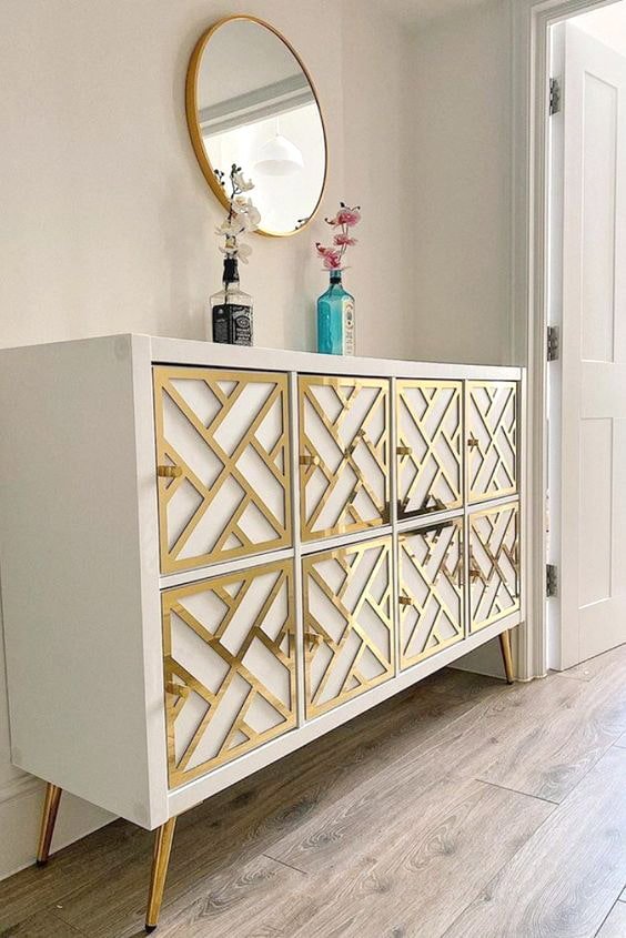 6 compartments, Kallax chest of drawers