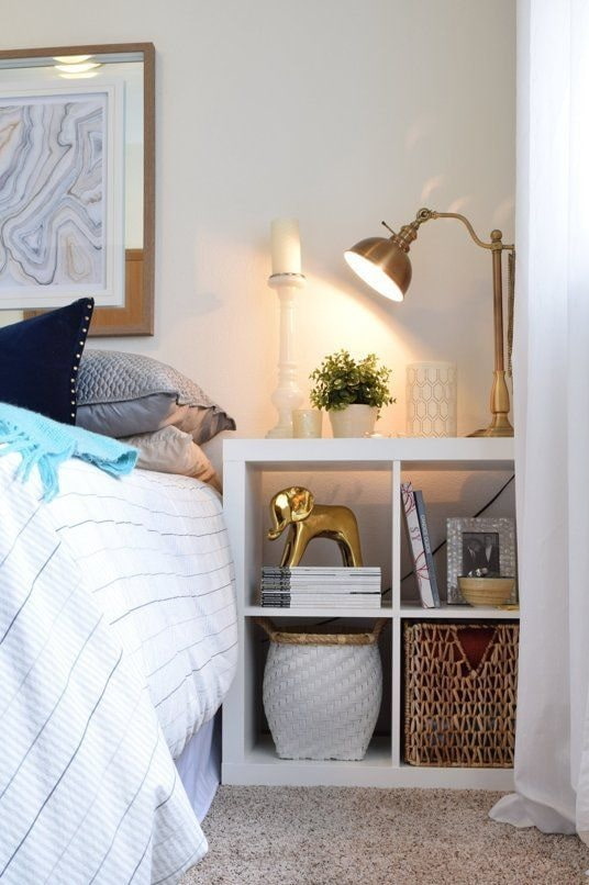 Kallax bedside table