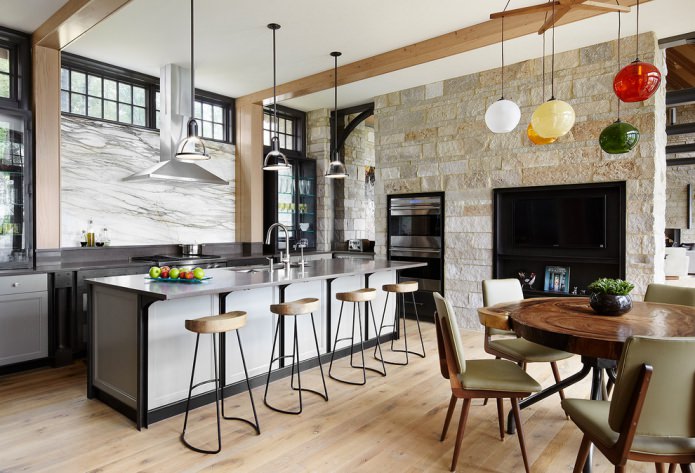 decorative stone finishing