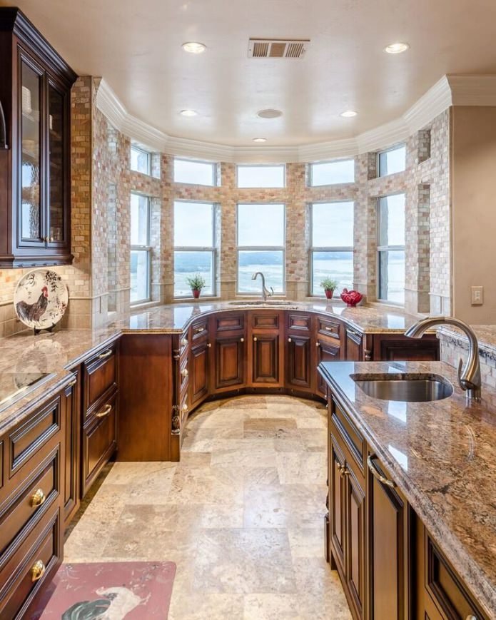 stone finishing in a classic style
