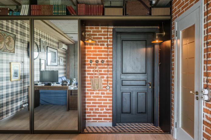Loft in the hallway