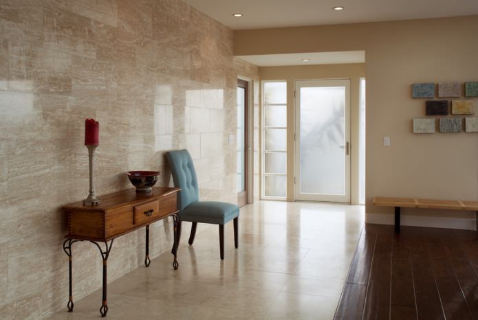 beige stone tile