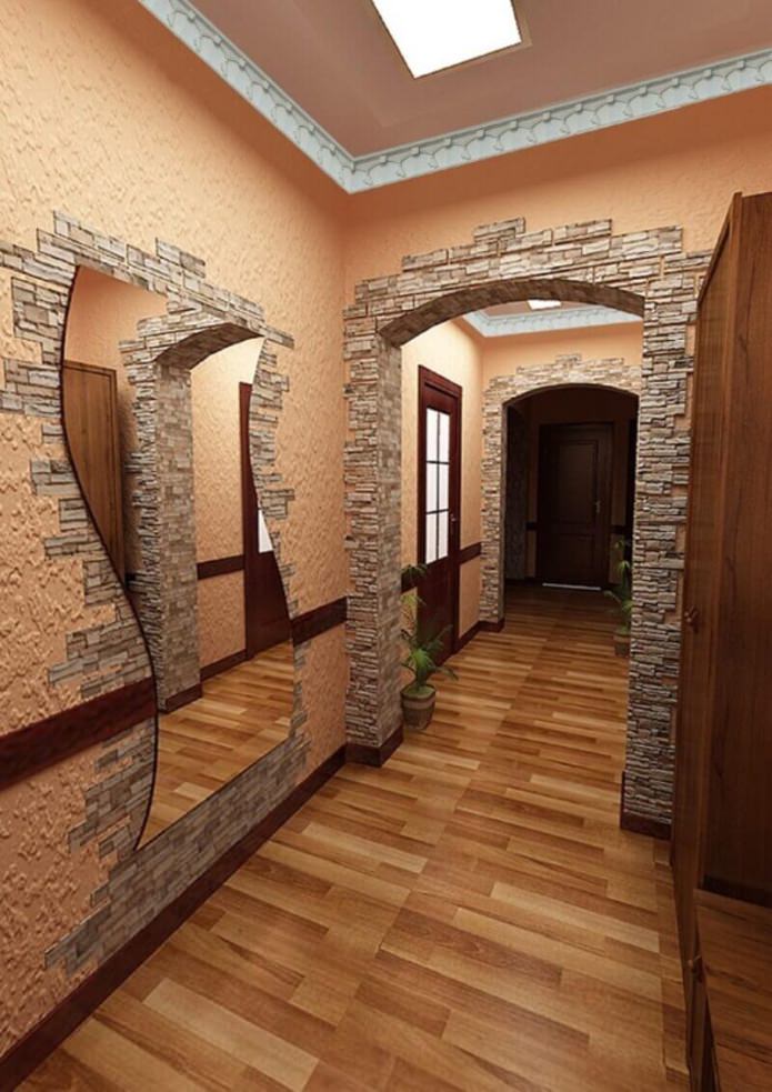 mirror finishing with stone
