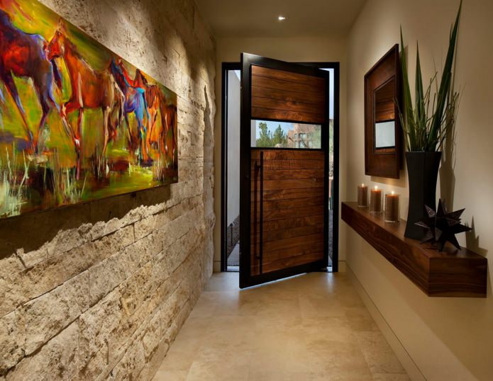 Painting and stone
