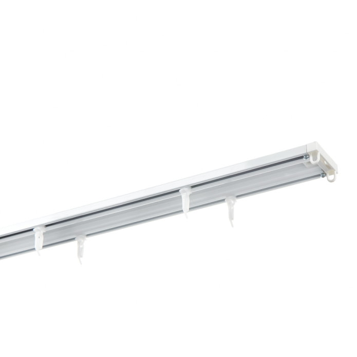 aluminum track curtain rod