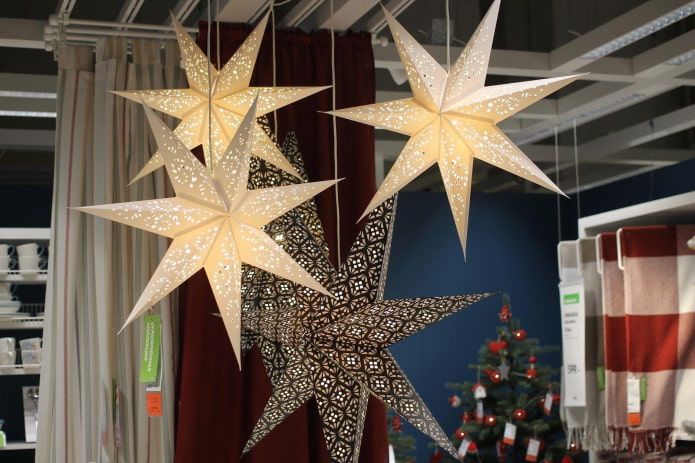 cardboard stars