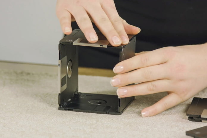 Glue the parts