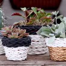 How to make a flower pot with your own hands with your own hands?-3