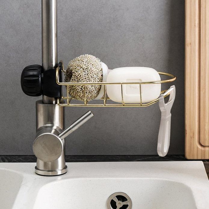 Basket on the mixer
