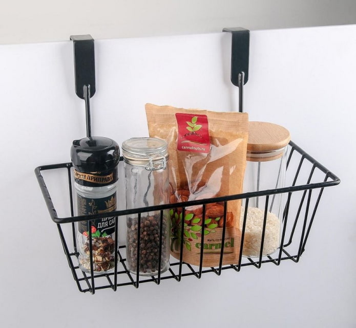 Basket in the kitchen