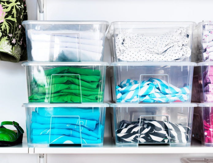 Fix Price plastic boxes