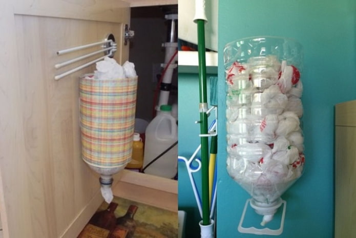 Packages in a bottle
