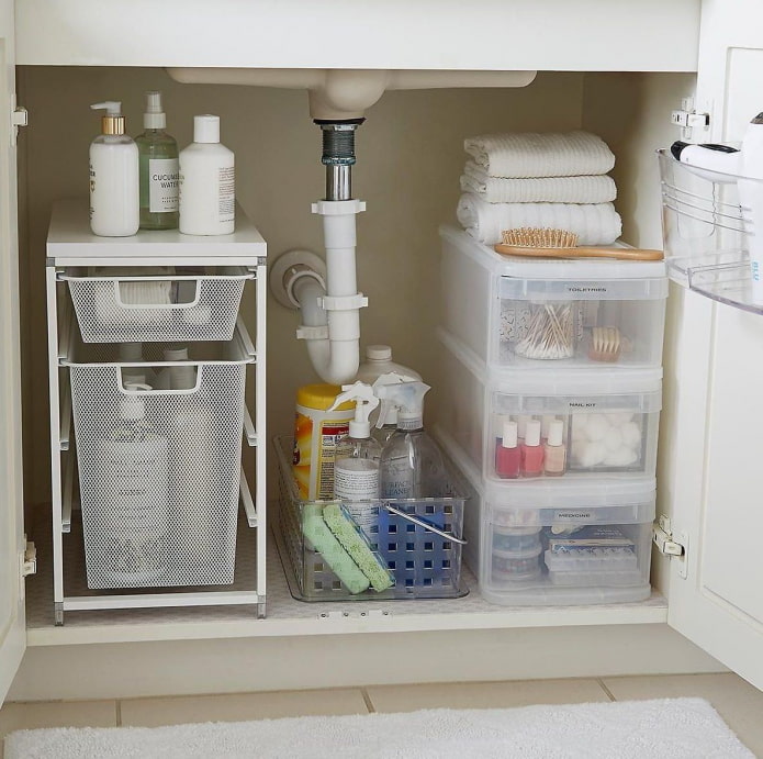 Metal and plastic cabinets