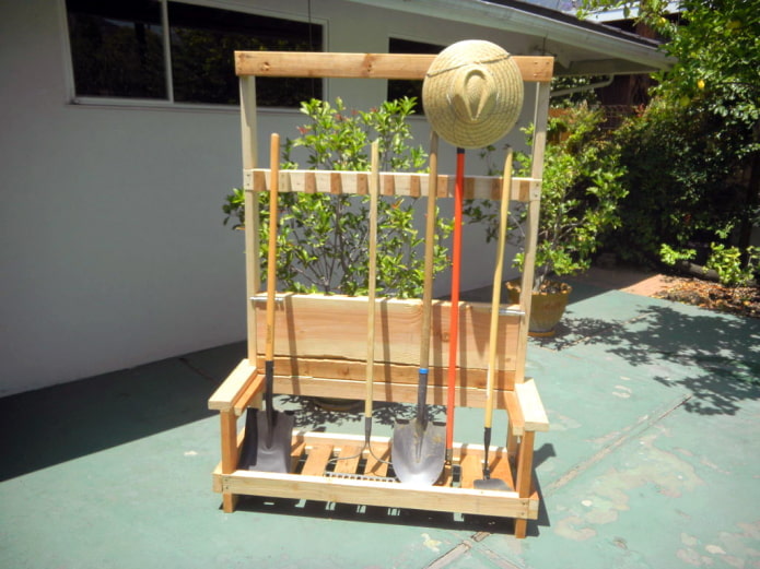 Rack for tools