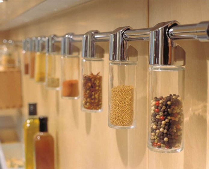 Jars on rails