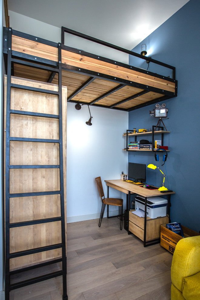 Wardrobe under the bed