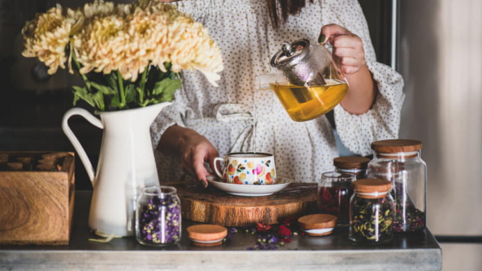 jars of tea