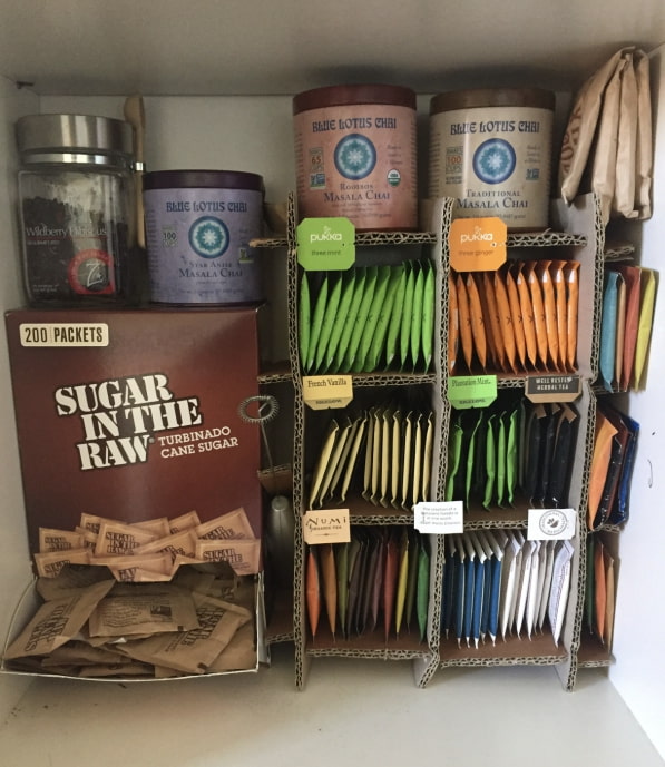 tea section