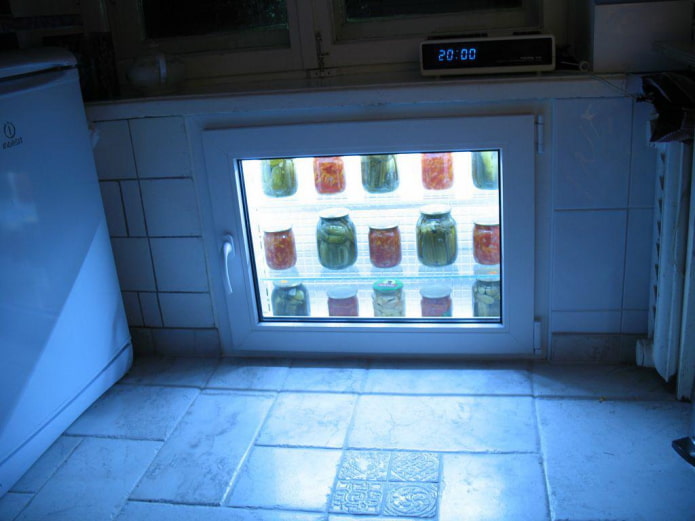 bar under the window
