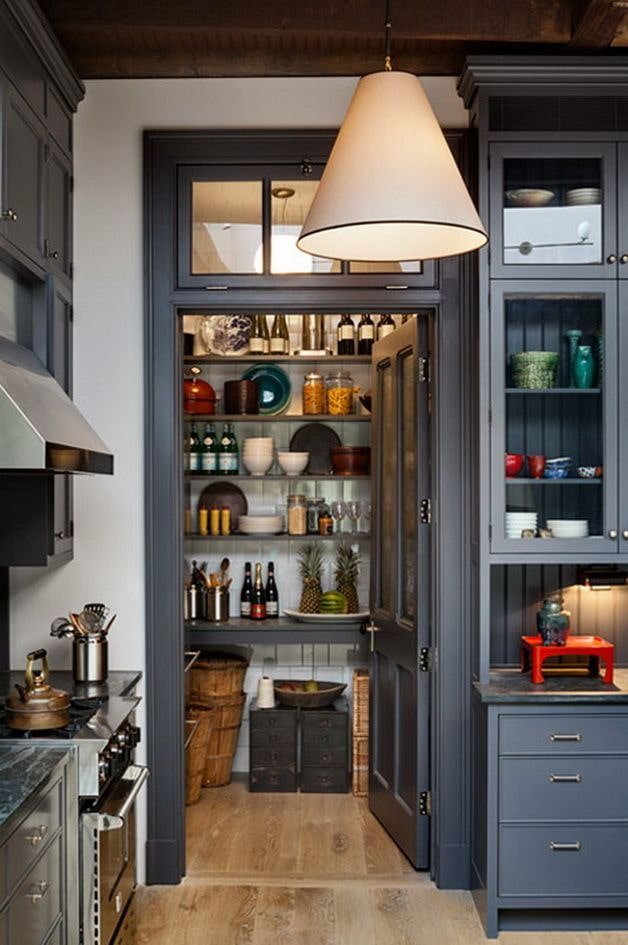 pantry in the kitchen interior