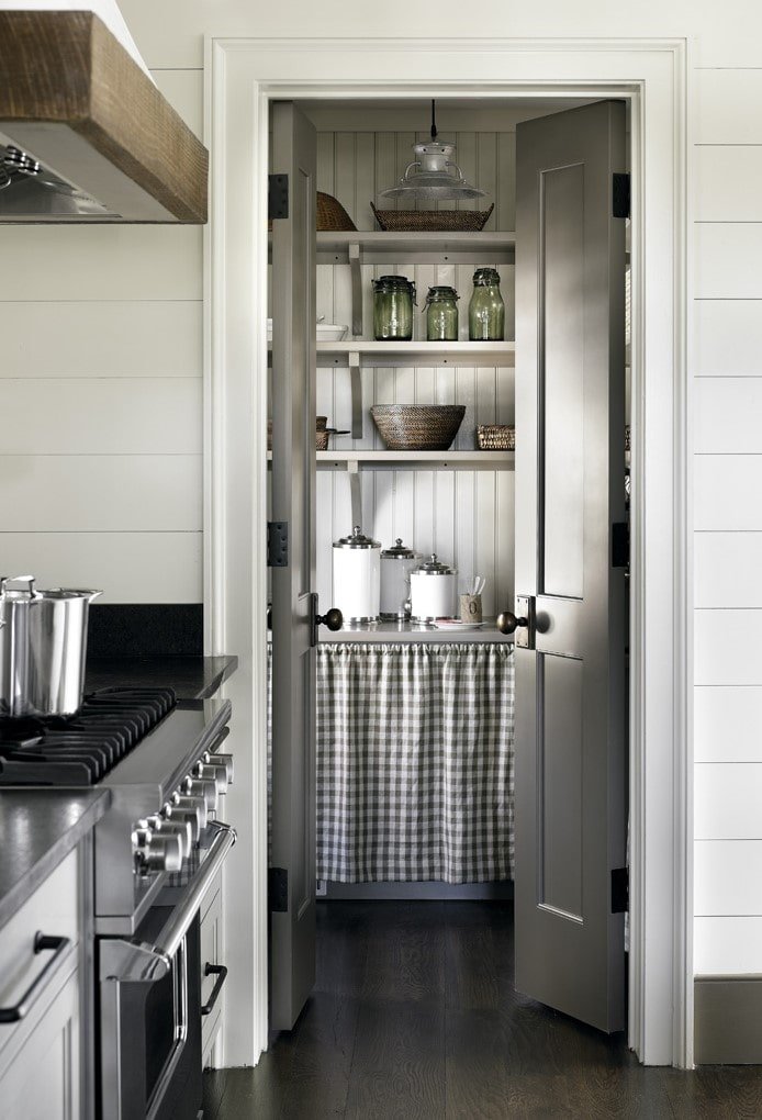 pantry in the kitchen interior