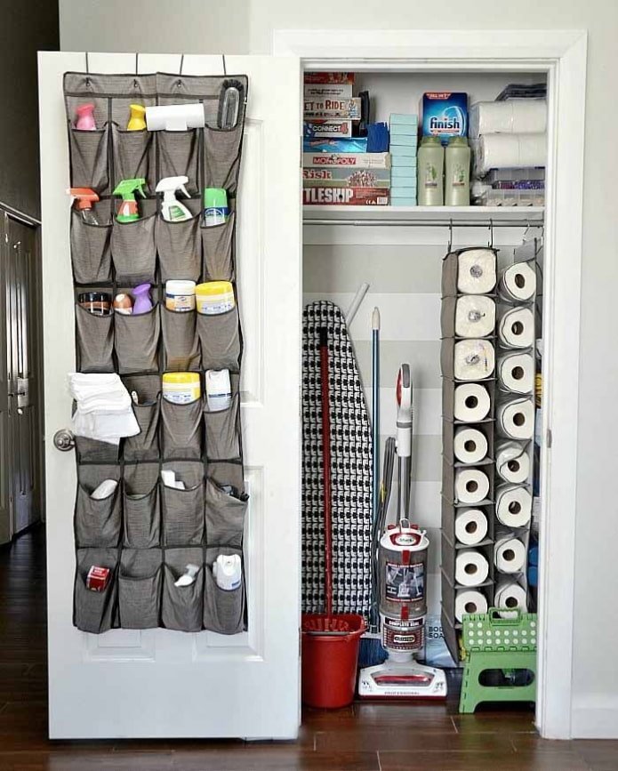 design of a small storage room in the interior