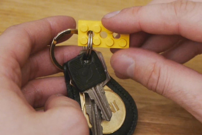 Connecting the keys and the piece